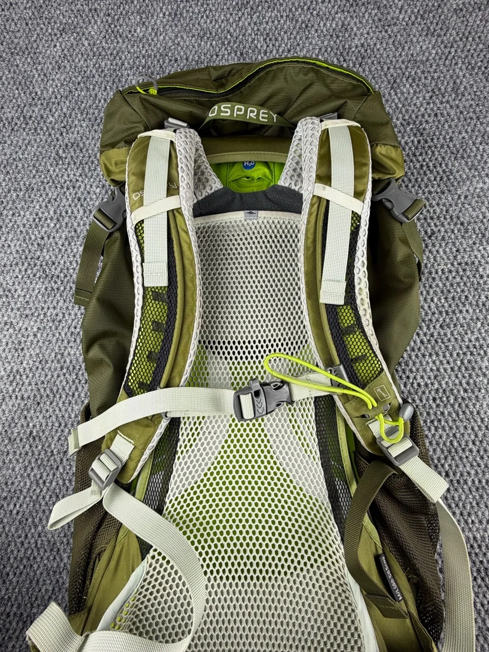 Osprey Stratos 36 Hiking Backpack Green SzM/L AirSpeed Rucksack+New KUIU Bladder